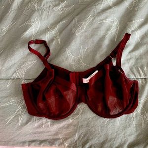 Mesh and underwire Auden bra 38 D